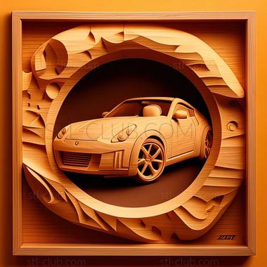 3D модель Nissan 350Z (STL)